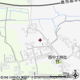 熊本県玉名市岱明町中土85周辺の地図