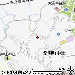 熊本県玉名市岱明町中土721-2周辺の地図