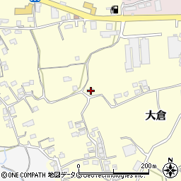 熊本県玉名市大倉485周辺の地図