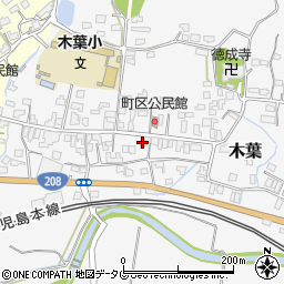 熊本県玉名郡玉東町木葉52周辺の地図