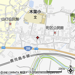熊本県玉名郡玉東町木葉70周辺の地図