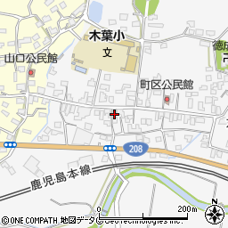 熊本県玉名郡玉東町木葉70周辺の地図