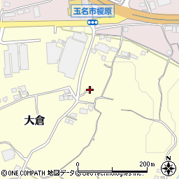 熊本県玉名市大倉68周辺の地図