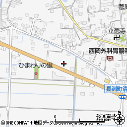 熊本県玉名郡長洲町清源寺3217周辺の地図