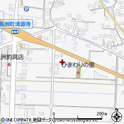 熊本県玉名郡長洲町清源寺3264周辺の地図