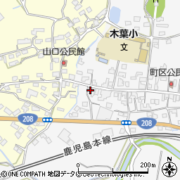 熊本県玉名郡玉東町木葉88周辺の地図