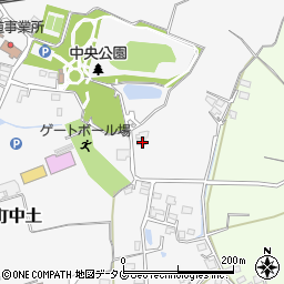 熊本県玉名市岱明町中土1168周辺の地図
