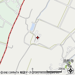 熊本県合志市上生623-1周辺の地図