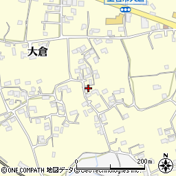 熊本県玉名市大倉348周辺の地図