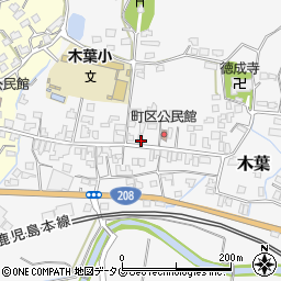 熊本県玉名郡玉東町木葉1099周辺の地図