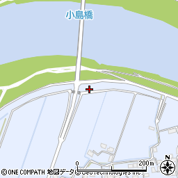 熊本県玉名市小島869周辺の地図