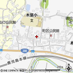 熊本県玉名郡玉東町木葉1106周辺の地図