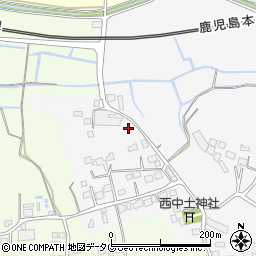 熊本県玉名市岱明町中土58周辺の地図
