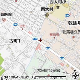 長崎県大村市古町2丁目517周辺の地図