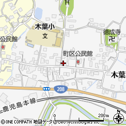 熊本県玉名郡玉東町木葉1101周辺の地図