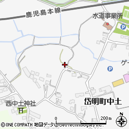 熊本県玉名市岱明町中土202周辺の地図