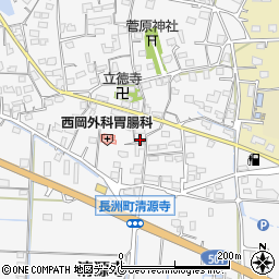 熊本県玉名郡長洲町清源寺2576周辺の地図