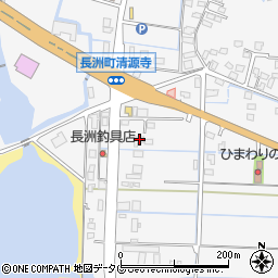 熊本県玉名郡長洲町清源寺3275-12周辺の地図