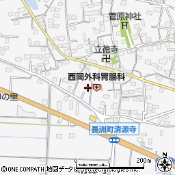 熊本県玉名郡長洲町清源寺2528周辺の地図