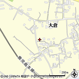 熊本県玉名市大倉796周辺の地図