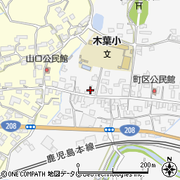 熊本県玉名郡玉東町木葉1127周辺の地図