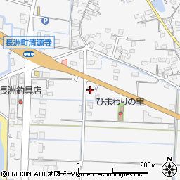 熊本県玉名郡長洲町清源寺3269周辺の地図