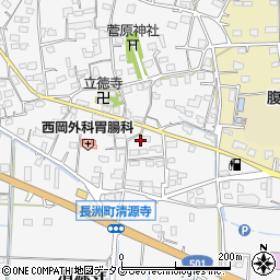 熊本県玉名郡長洲町清源寺2674周辺の地図