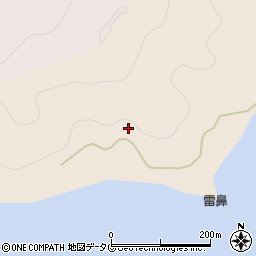 長崎県南松浦郡新上五島町荒川郷231周辺の地図