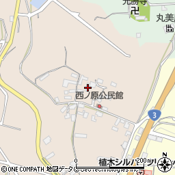 熊本県熊本市北区植木町山本608周辺の地図