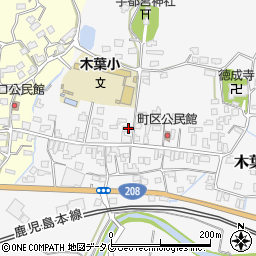 熊本県玉名郡玉東町木葉1103-2周辺の地図