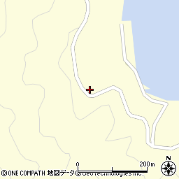 長崎県南松浦郡新上五島町西神ノ浦郷41-2周辺の地図
