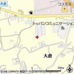 熊本県玉名市大倉476周辺の地図