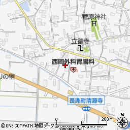 熊本県玉名郡長洲町清源寺2625周辺の地図