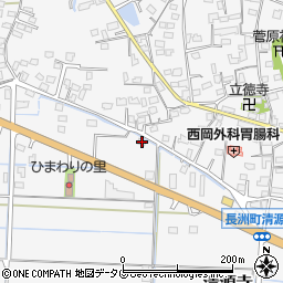 熊本県玉名郡長洲町清源寺3208周辺の地図