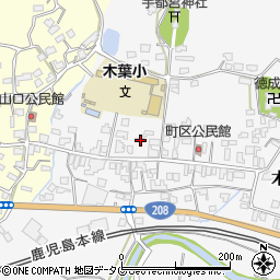 熊本県玉名郡玉東町木葉1123-1周辺の地図
