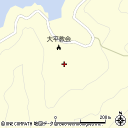 長崎県南松浦郡新上五島町西神ノ浦郷87-3周辺の地図