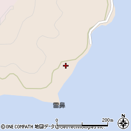 長崎県南松浦郡新上五島町荒川郷244周辺の地図