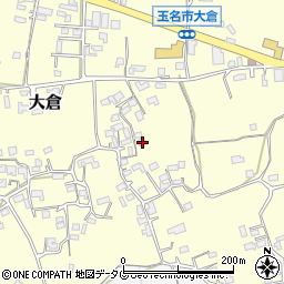 熊本県玉名市大倉351-3周辺の地図