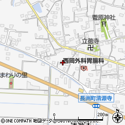 熊本県玉名郡長洲町清源寺2606周辺の地図