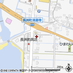 熊本県玉名郡長洲町清源寺3275周辺の地図