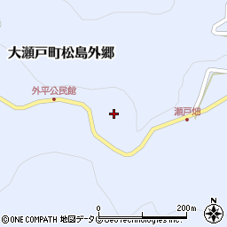 長崎県西海市大瀬戸町松島外郷2156周辺の地図