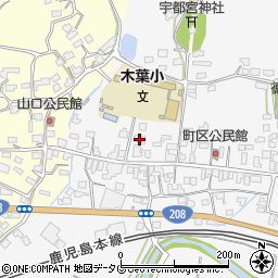 熊本県玉名郡玉東町木葉1121周辺の地図