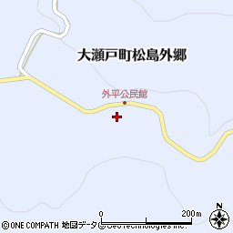 長崎県西海市大瀬戸町松島外郷1857周辺の地図