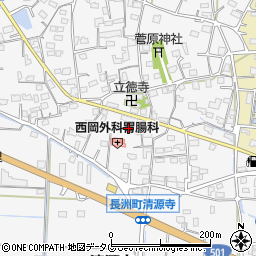 熊本県玉名郡長洲町清源寺2639周辺の地図