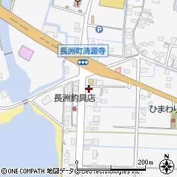 熊本県玉名郡長洲町清源寺3275-14周辺の地図