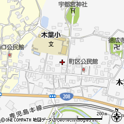 熊本県玉名郡玉東町木葉1110周辺の地図