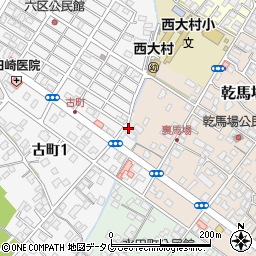 長崎県大村市古町2丁目1924周辺の地図