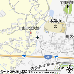 熊本県玉名郡玉東町木葉1134周辺の地図