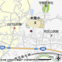 熊本県玉名郡玉東町木葉1138周辺の地図