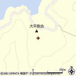 長崎県南松浦郡新上五島町西神ノ浦郷86周辺の地図